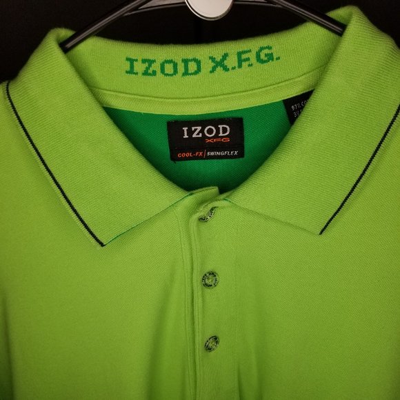 IZOD - X.F.G Mens Polo Shirt - Picture 3 of 8